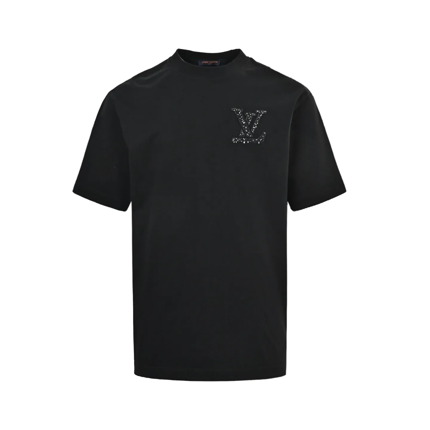 Louis Vuitton/Louis Vuitton cross-stitch woven embroidery short sleeves